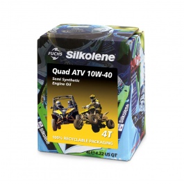 Silkolene Quad ATV 10W/40 Semi Synthetic Engine Oil - 4 Litres